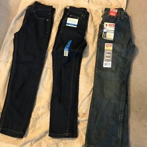 Boys size 10 and 10 slim jeans